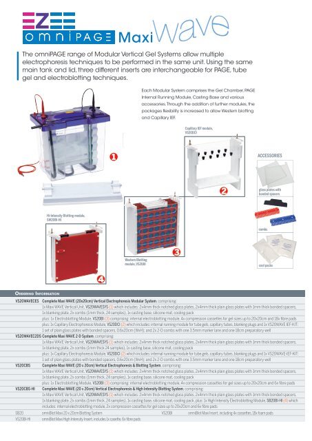 Cleaver Scientific Produktkatalog