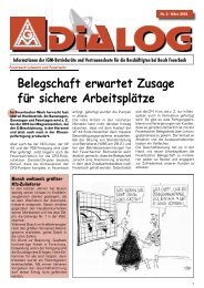 Dialog Ausgabe März 2005 - IG Metall Stuttgart