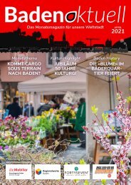 Baden aktuell Magazin April 2021