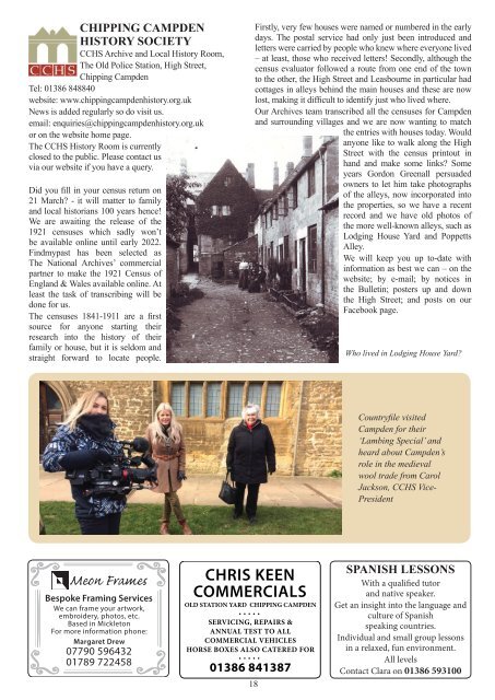 Chipping Campden Bulletin April 2021 Issue