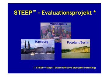STEEP™ - Evaluationsprojekt * - Gerhard-Suess