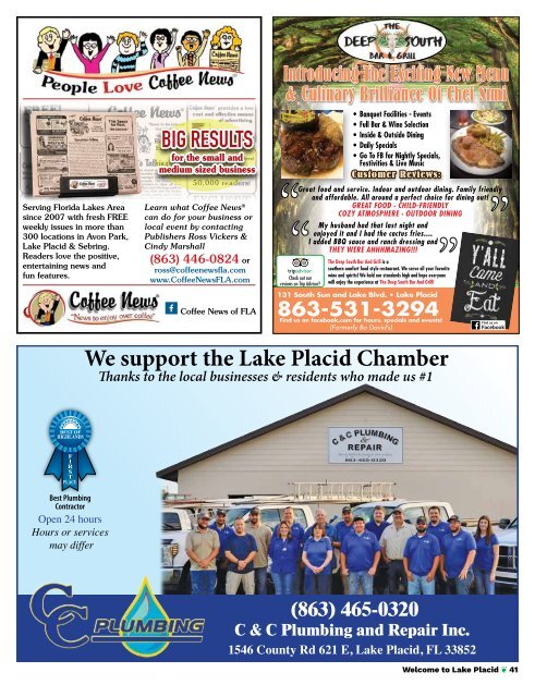 Lake Placid Chamber Directory