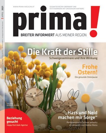 Prima Magazin - Ausgabe April 2021