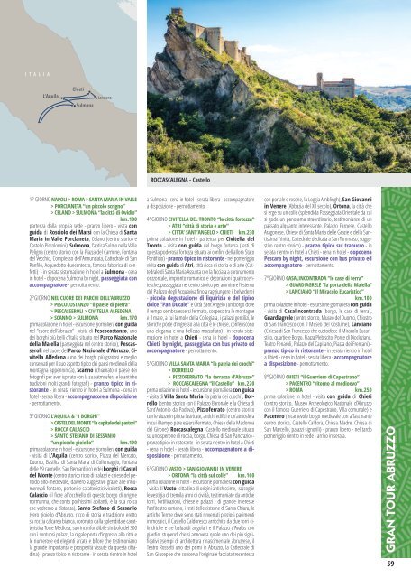 Catalogo ITALIA GUINESSTRAVEL 2021-2022
