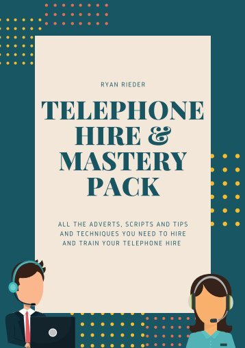 Telephone hire & Mastery Pack