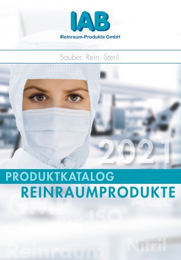 IAB Reinraum-Produkte GmbH Katalog 2021