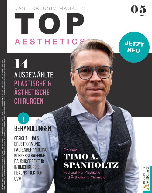 TOP AESTHETICS – BEILAGE IN DER BRIGITTE WOMAN 05/21