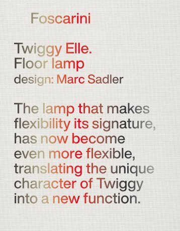 FOSCARINI_Catalog_Twiggy-Elle_01-2021_EN-IT