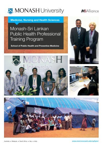 Monash-Sri Lankan Public Health Professional Training Program
