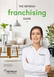 The Refresh Franchising Guide