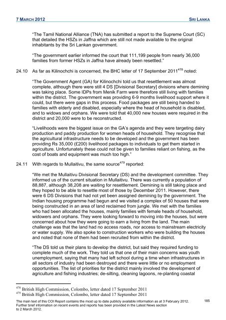 COI Report March 2012 - UK Border Agency - Home Office