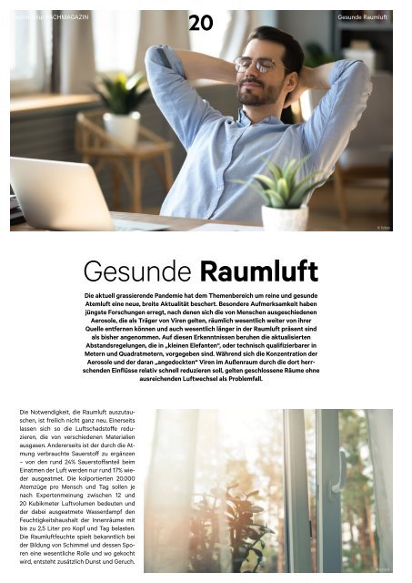  architektur Fachmagazin Ausgabe 2 2021