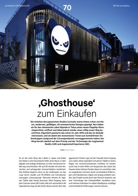  architektur Fachmagazin Ausgabe 2 2021