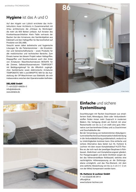  architektur Fachmagazin Ausgabe 2 2021