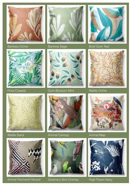 Emily Ziz Ready Made Cushions