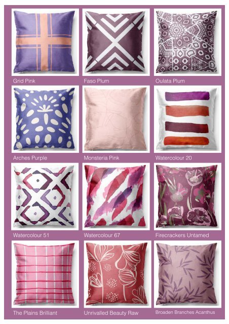 Emily Ziz Ready Made Cushions