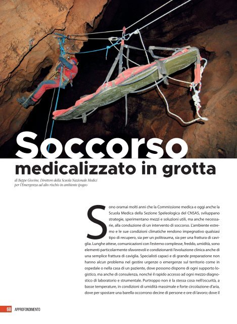 La rivista istituzionale del Soccorso Alpino e Speleologico - n. 77, marzo 2021