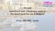 For sale this 1 bedroom apartment close to the beach and the sea in Magaluf. (AP0045)