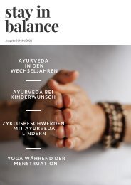 Stay in balance - 8. Ausgabe