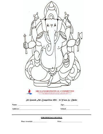 Sri Ganesh Art Competition PDF 1 - Swaha International