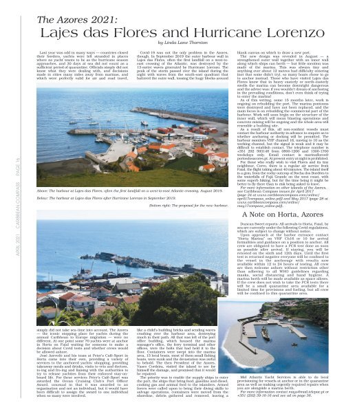 Caribbean Compass Yachting Magazine - April 2021