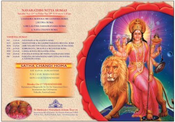 2006 Sep 23rd to Oct 2nd - Amma Karunamayi