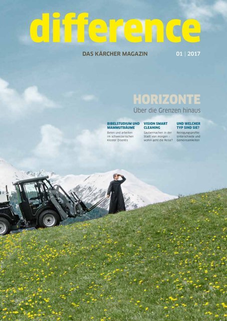 difference 01/2017 -  Das Kärcher Magazin