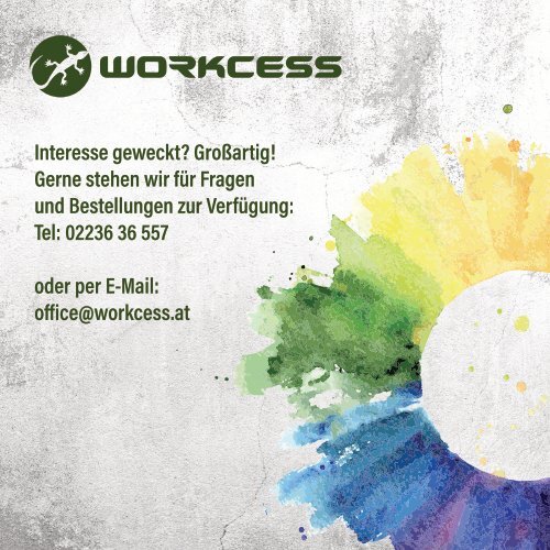 workcess Individueller Arbeitsbekleidungsfolder