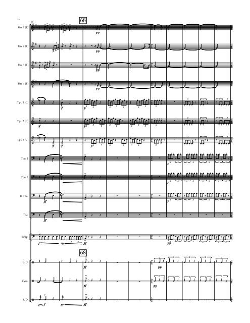 Changes - Transitions - Full Score