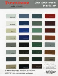 Cardinal Powder Coat Color Chart