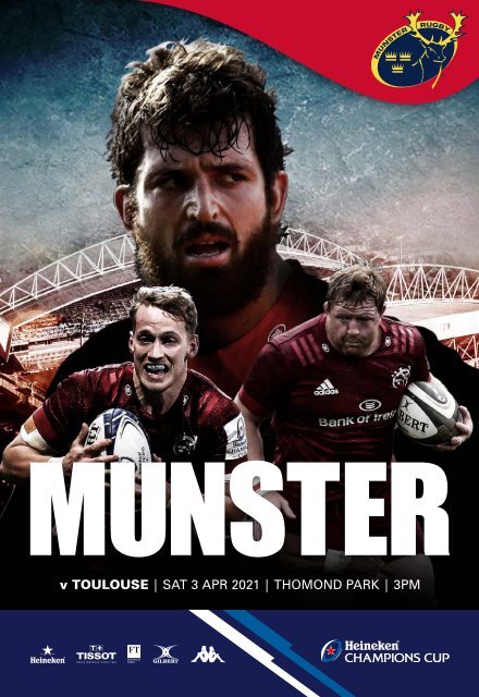 Munster Rugby v Toulouse Match Programme