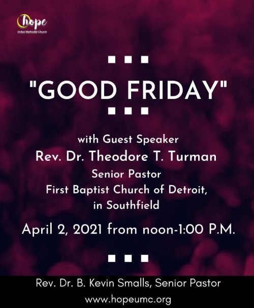 2021 GOOD FRIDAY Bulletin