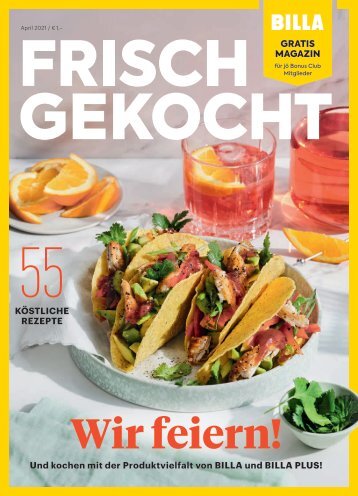 Frisch gekocht Vorschau April