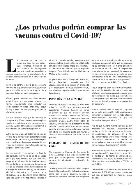 REVISTA CADECOMINPERU 2021-1