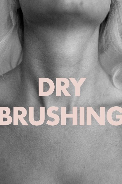 Dry Brushing Zine