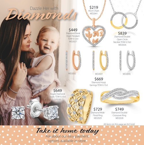 Greymouth Showcase Jewellers Mother's Day Catalogue