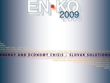 ENERGY AND ECONOMY CRISIS – SLOVAK SOLUTIONS - jmm.cz