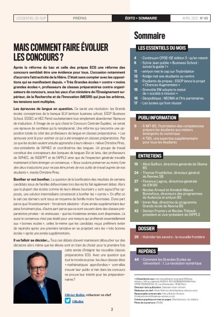 L'Essentiel Prépas n°48_avril 2021