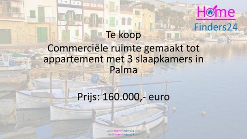 Te koop deze voormalige commerciële ruimte omgebouwd tot een appartement in Palma. (AP0046)