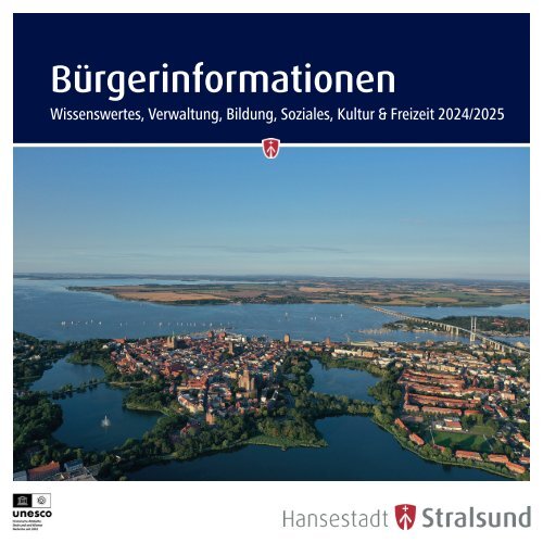 Bürgerinformationen Wissenswertes, Verwaltung, Bildung, Soziales, Kultur & Freizeit 2024/2025