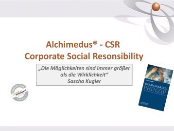 CSR Potenzialanalyse - Blog - Alchimedus