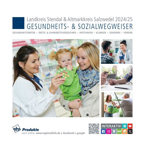 Gesundheits- &amp; Sozialwegweiser Landkreis Stendal &amp; Altmarkkreis  Salzwedel 2022/23