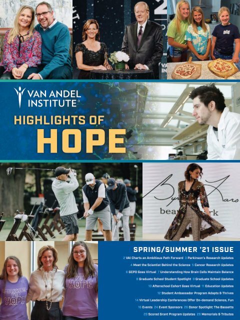 2021 Spring/Summer Highlights of Hope 