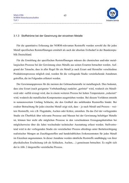 erfassung und radiologische bewertung von hinterlassenschaften mit