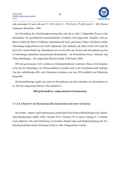 erfassung und radiologische bewertung von hinterlassenschaften mit