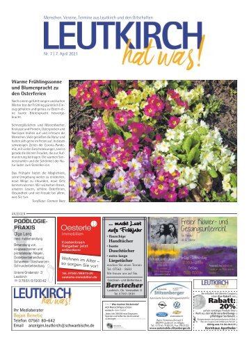 Leutkirch hat was 07.04.2021