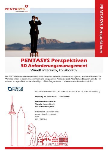 3D Anforderungsmanagement PENTASYS Perspektiven - Micro Focus