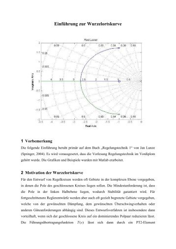 Einführung zur Wurzelortskurve