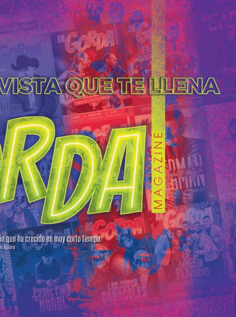 La Gorda Magazine Año 6 Edición Número 64 Mayo 2020 Portada Sexto Aniversario