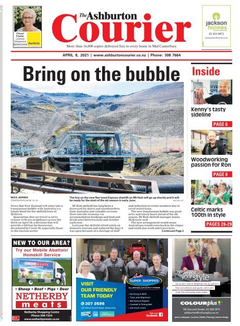 Ashburton Courier: April 08, 2021